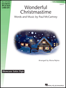 Wonderful Christmastime piano sheet music cover